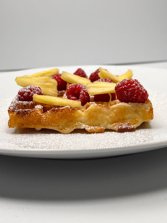 Heavenly Waffles® Raspberry-Pineapple Upside Down Cake