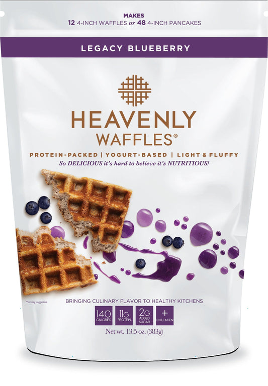 13.5 oz Legacy Blueberry Heavenly Waffles® Mix