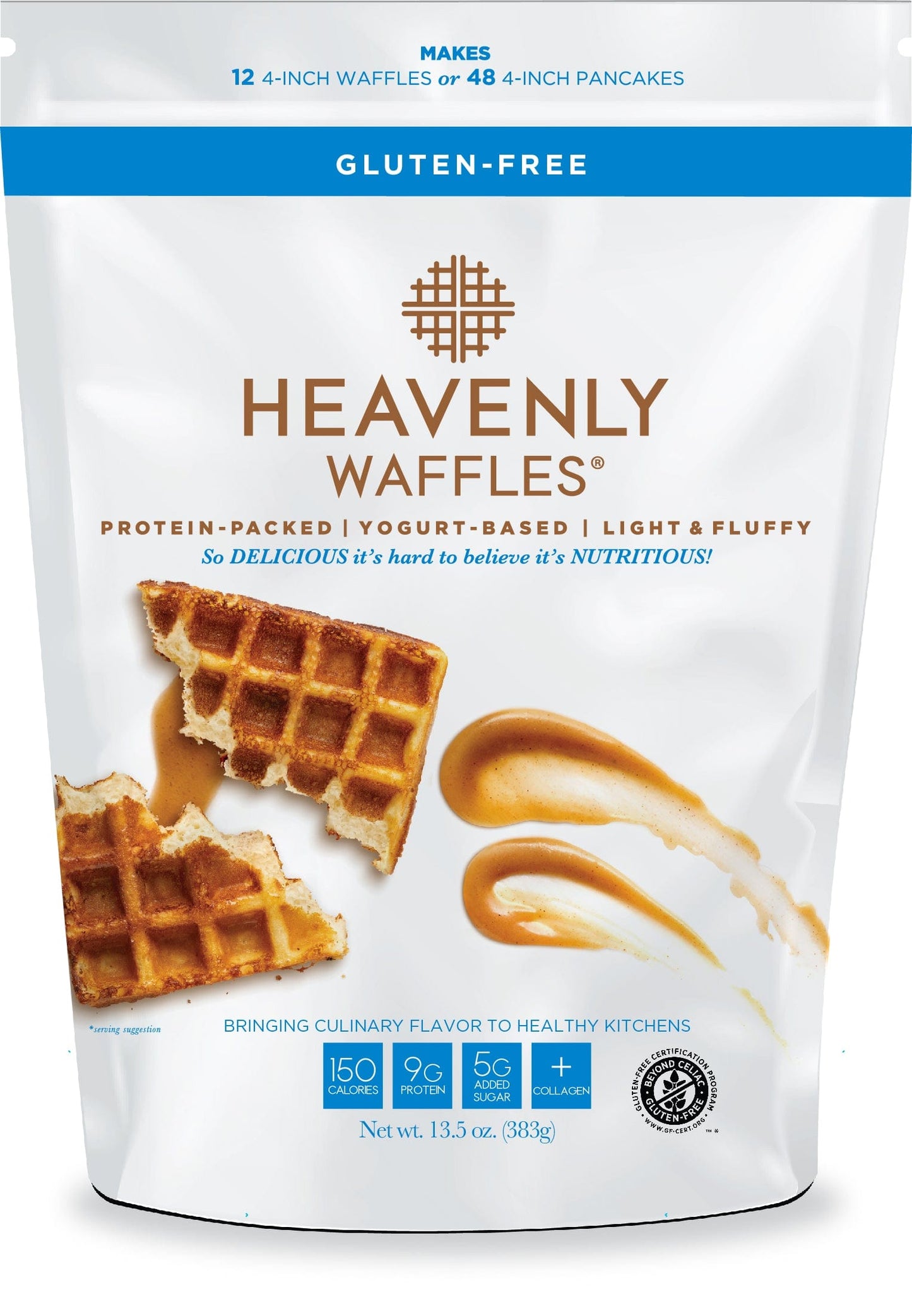 13.5 oz Gluten Free Heavenly Waffles® Mix