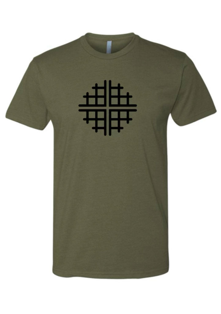 Military Green Short Sleeve T-Shirt