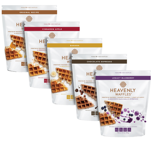 Heavenly Waffles® Protein Packed Mix Variety Pack 13.5oz