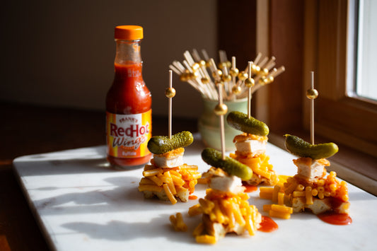 Heavenly Waffles Buffalo Chicken & Mac Waffle Bites