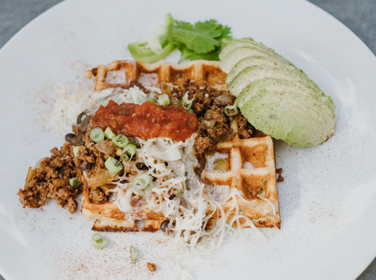 Jalapeno & Cilantro Heavenly Waffles- Nutrient Dense
