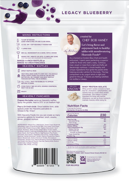 13.5 oz Legacy Blueberry Heavenly Foods® Mix
