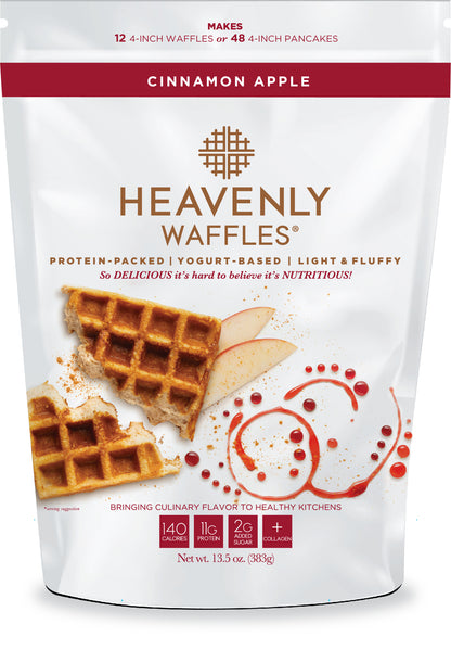 13.5 oz Cinnamon Apple Heavenly Waffles® Mix (Case of 6)